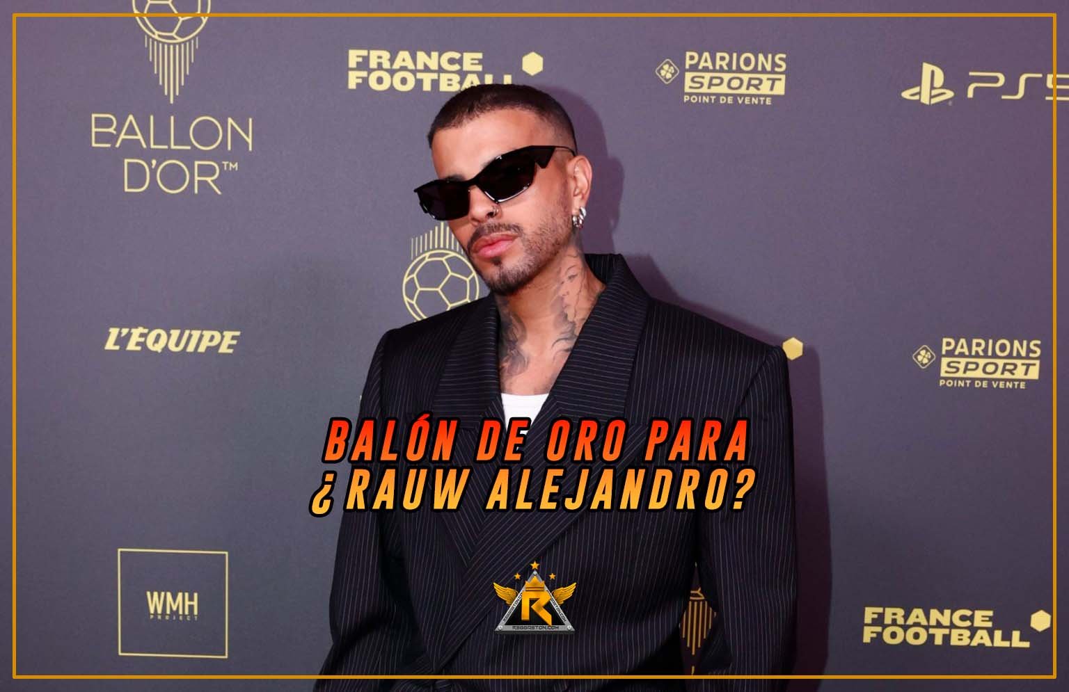 Rauw Alejandro Shines on the Ballon d'Or Red Carpet - Reggaeton.com