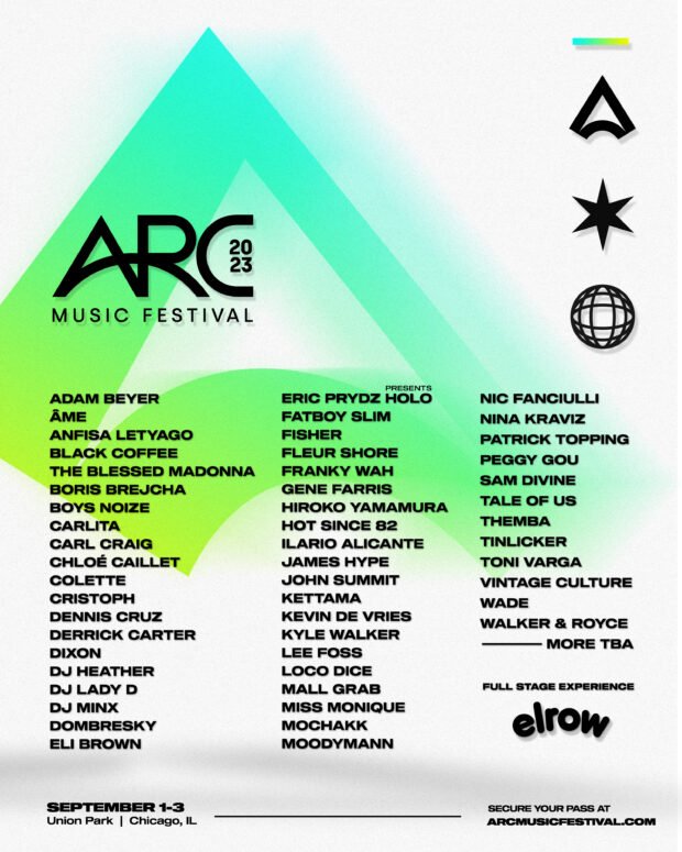 ARC Music Festival 2023 Set Times Are Here |  RaverRafting