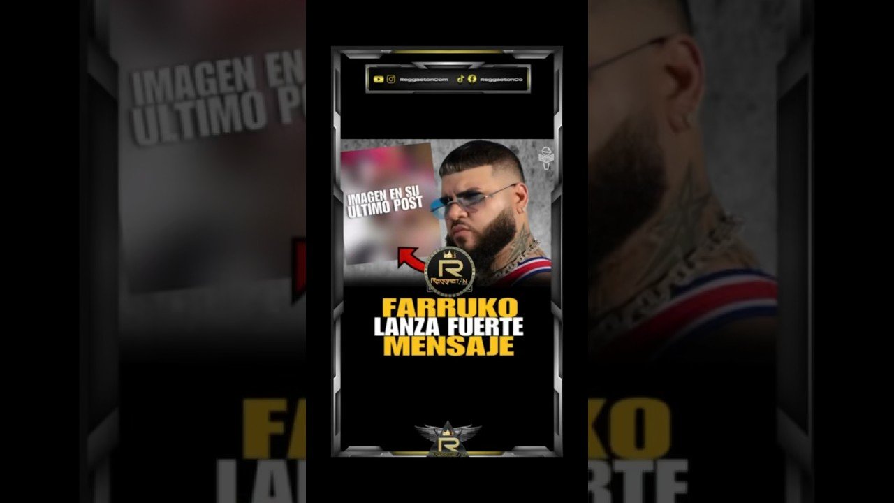 Farruko sends a strong message 🔥‼️ - Reggaeton.com
