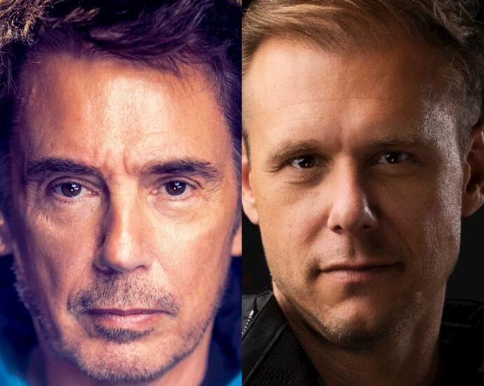 Jean-Michel Jarre and Armin van Buuren Turn It Up on Stadium-Filling "MAXIMUM EPIC"