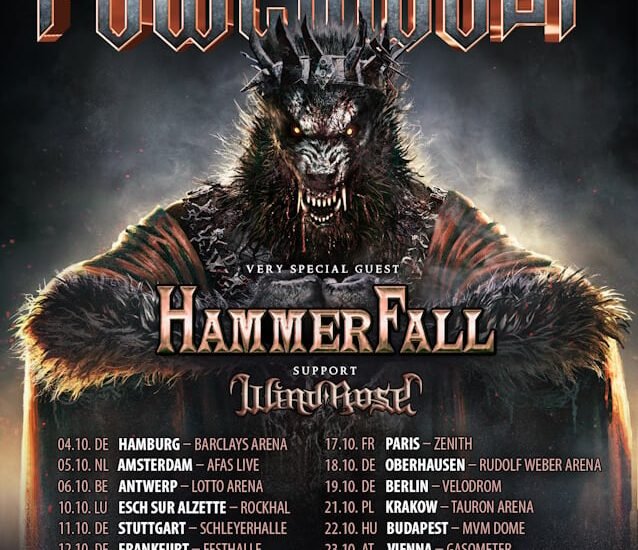 POWERWOLF Announces Biggest European Headline Tour To Date