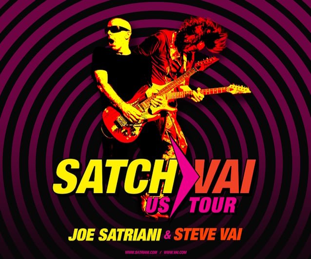 JOE SATRIANI And STEVE VAI To Team Up For 'Satch/Vai' 2024 US Tour