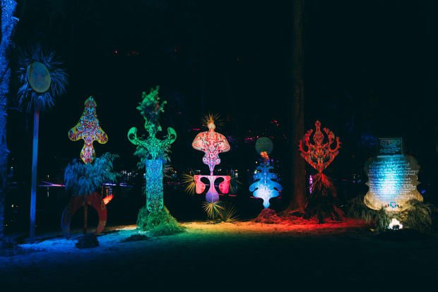 Immerse Yourself in Suwannee Hulaween's 10th Annual Festival With Our Favorite Art Installations