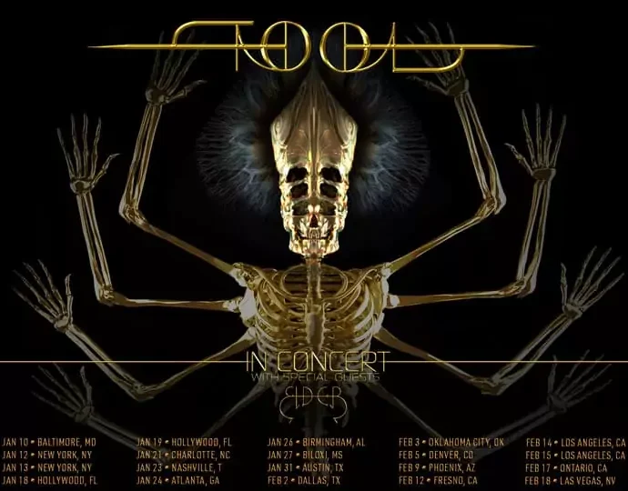 TOOL 2024 Winter Tour Dates