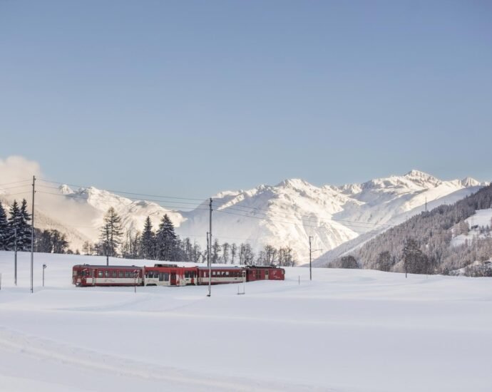 How To Go Skiing In The Swiss Alps By Train