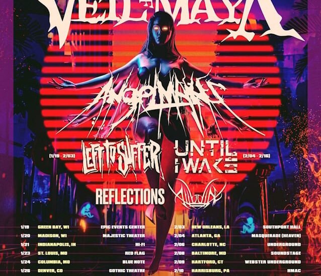 VEIL OF MAYA Announces January/February 2024 US Tour