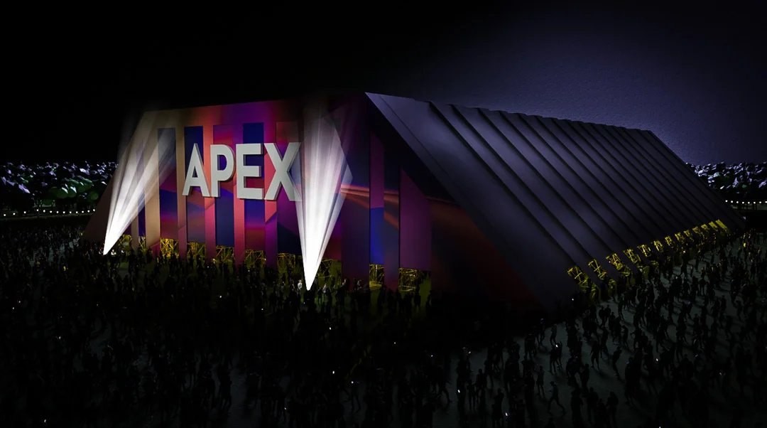 Creamfields Apex Stage Technoairlines