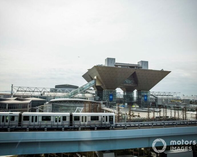 a view of tokyo big sight