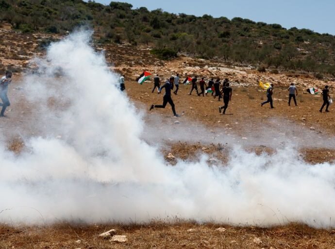 2025 07 18T134649Z 2082862571 RC2YOFAY2VH1 RTRMADP 3 ISRAEL PALESTINIANS WEST BANK PROTEST 1752871758