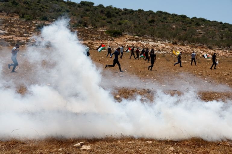 2025 07 18T134649Z 2082862571 RC2YOFAY2VH1 RTRMADP 3 ISRAEL PALESTINIANS WEST BANK PROTEST 1752871758
