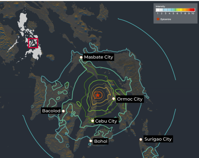 Interactive Philippines Earthquale Oct1 2025 1759305292