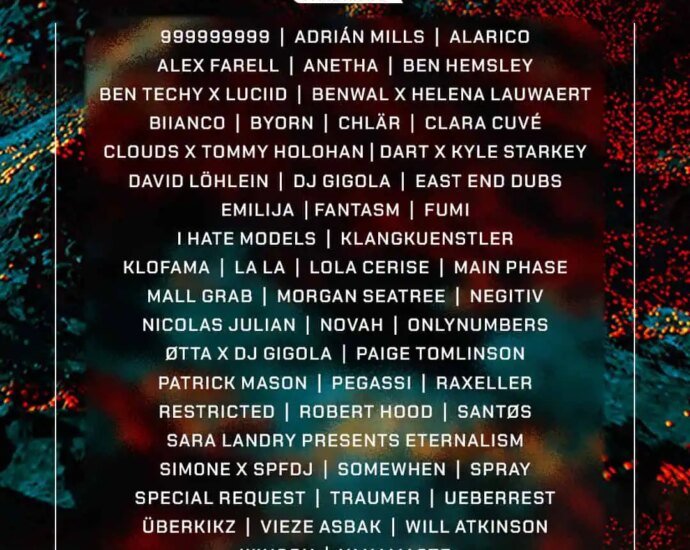 terminal v 2026 shares phase two of lineup poster