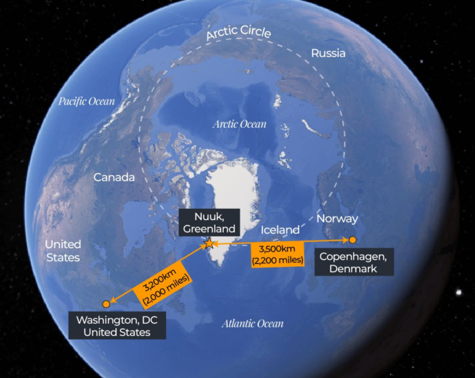 INTERACTIVE Where is Greenland Map jan 8 2024 1736341778