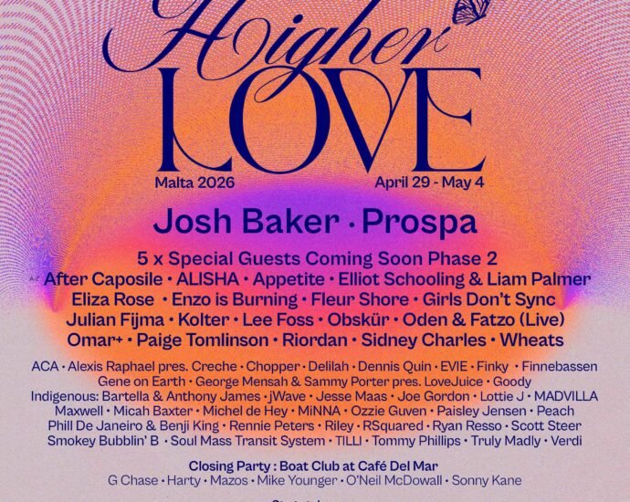 higher love malta unveils epic first names for 2026 edition lineup poster scaled