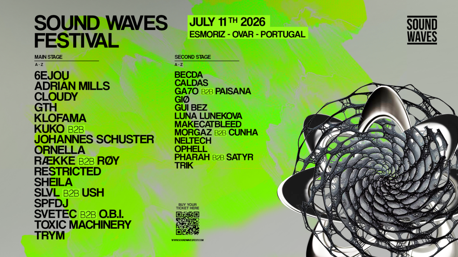 sound waves festival lineup 2026