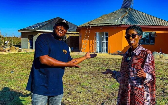 Kundai Chitima showcasing a modern house and projects in rural Zimbabwe 1778849291